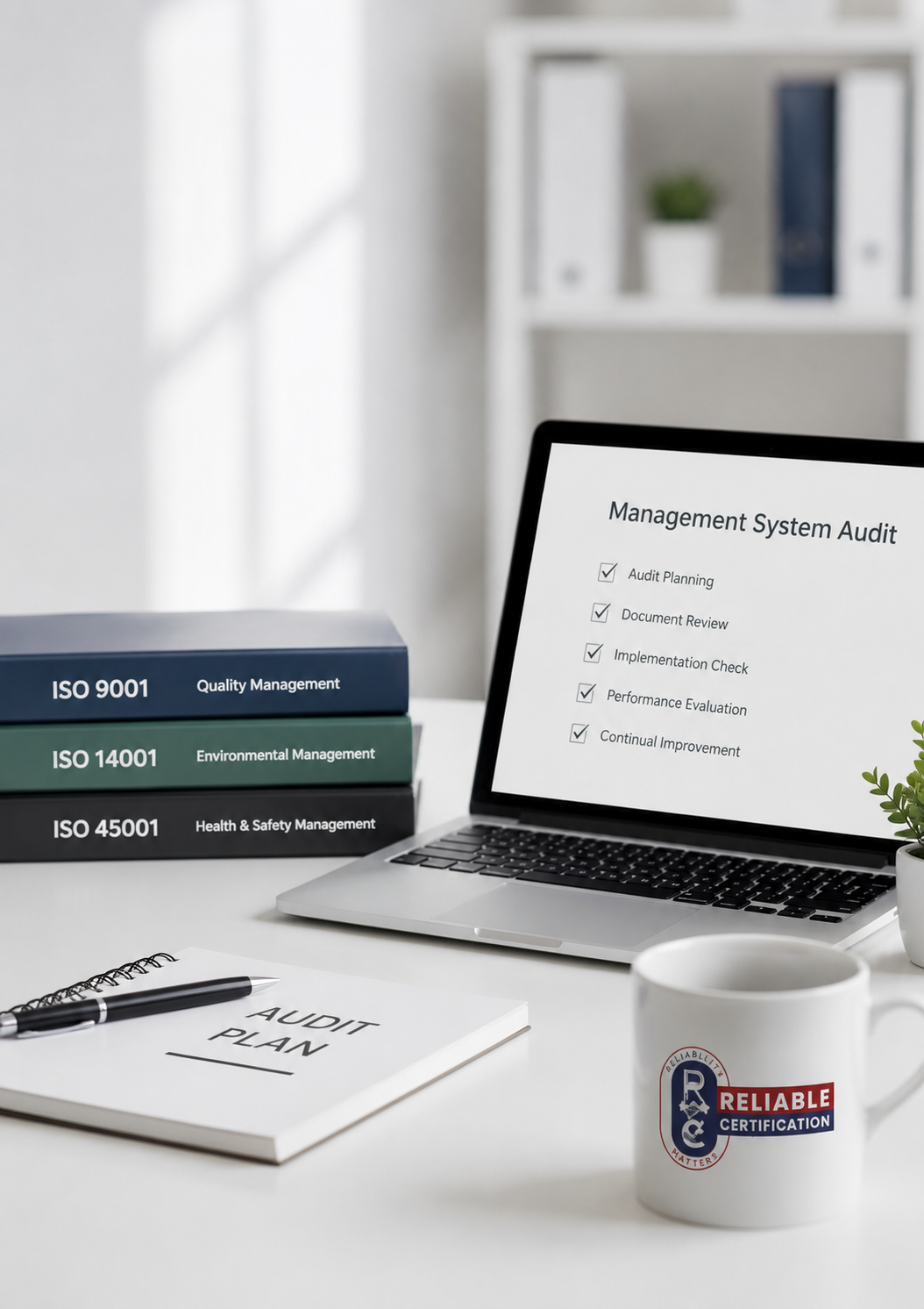 Management system audit planning and review