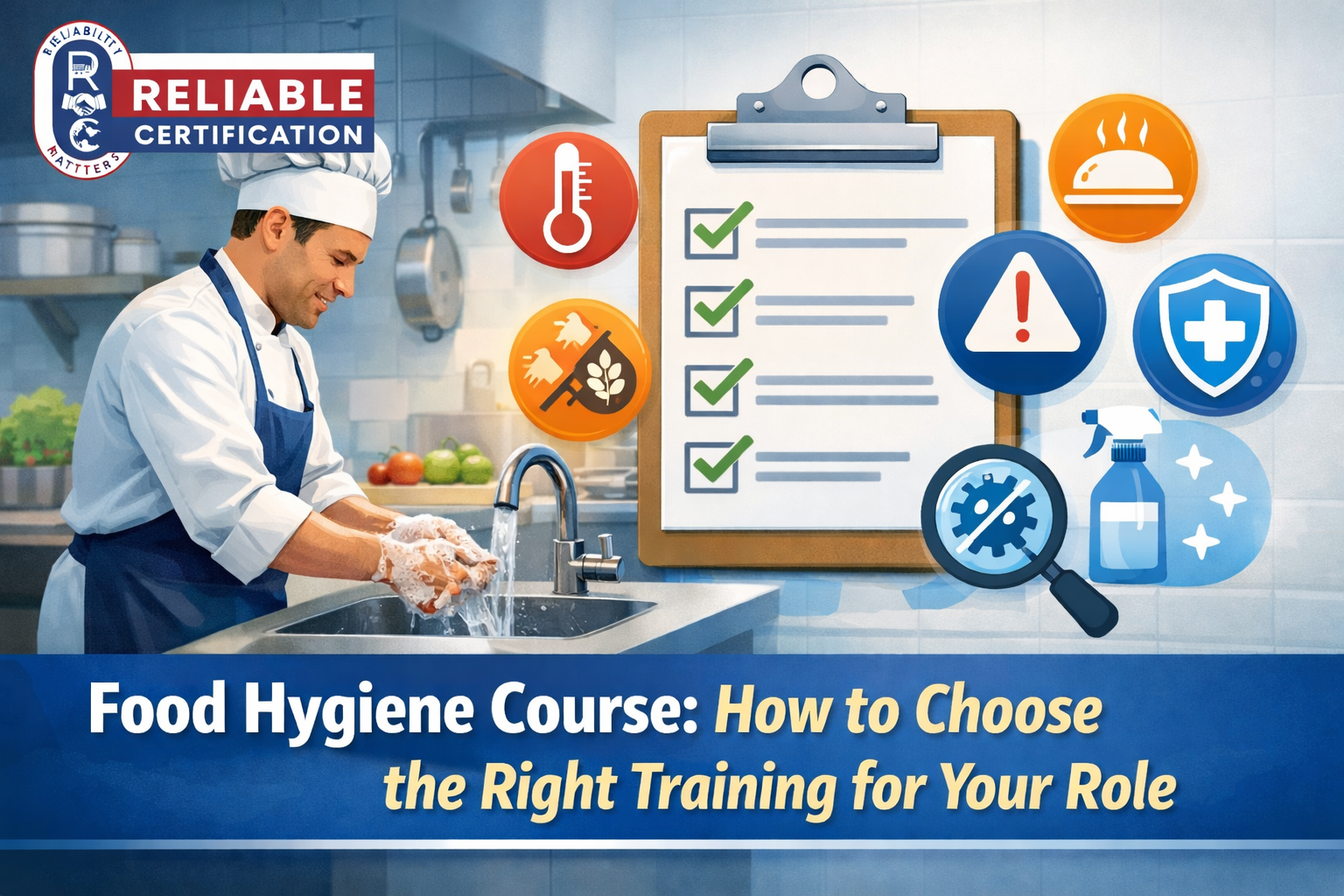 Food Hygiene Course: How to Choose the Right Training for Your Role