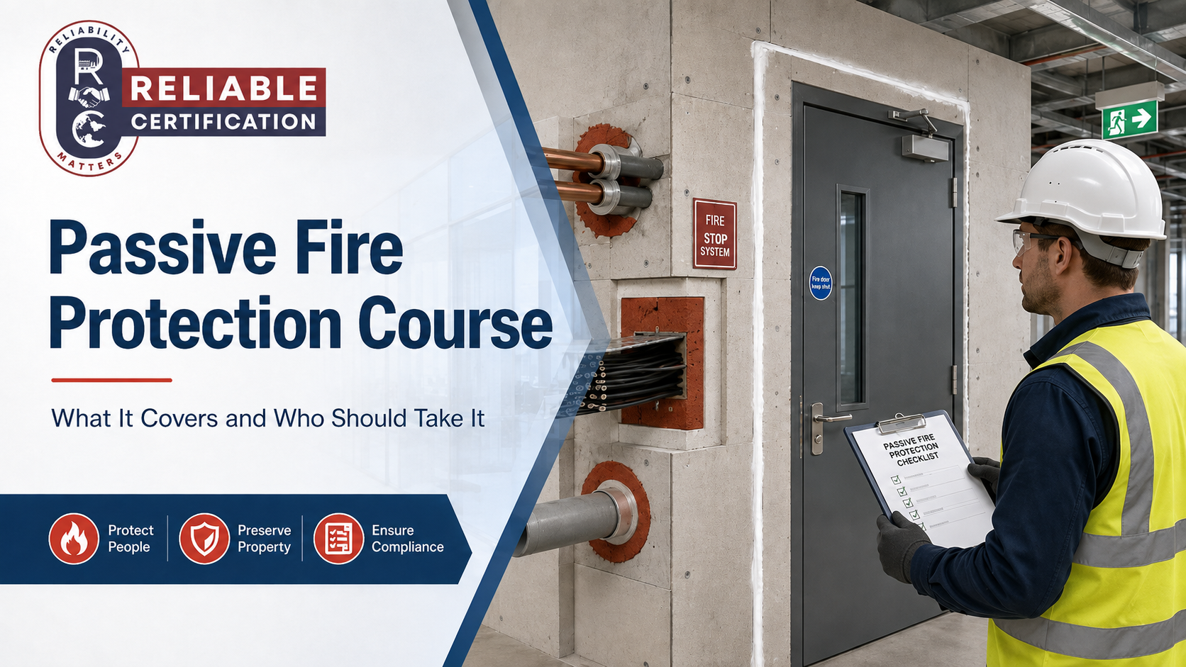 Passive Fire Protection Course: What It Covers and Who Should Take It